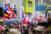 Puerto Ricans Celebrate Following Governor Rossello's Resignation Announcement 