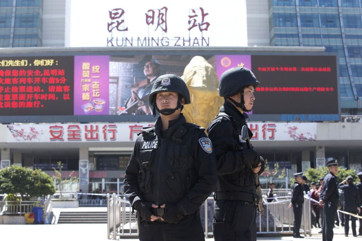 The Aftermath Of A Train Station Terror Attack In China Bloomberg   1200x800 