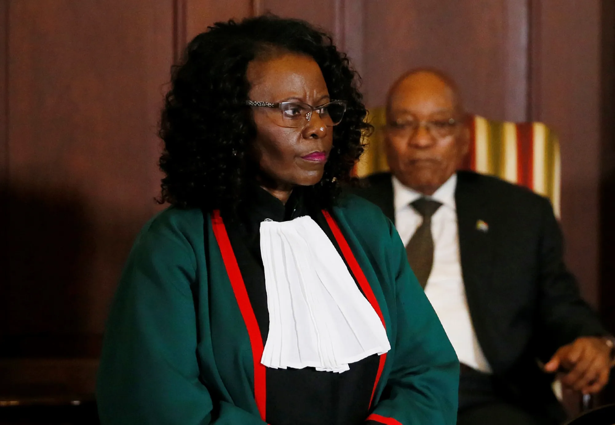 South Africa Names Sisi Khampepe Acting Chief Justice Replacing Mogoeng Bloomberg