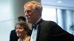Sen. Angus King Jr. (I-ME) arrives at the 100th Annual White House Correspondents' Association Dinner at the Washington Hilton on May 3, 2014, in Washington D.C.