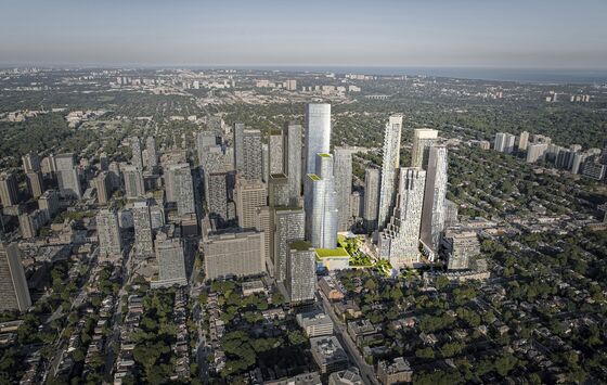 Oxford Makes $2 Billion Urban-Living Bet on Toronto Skyscrapers