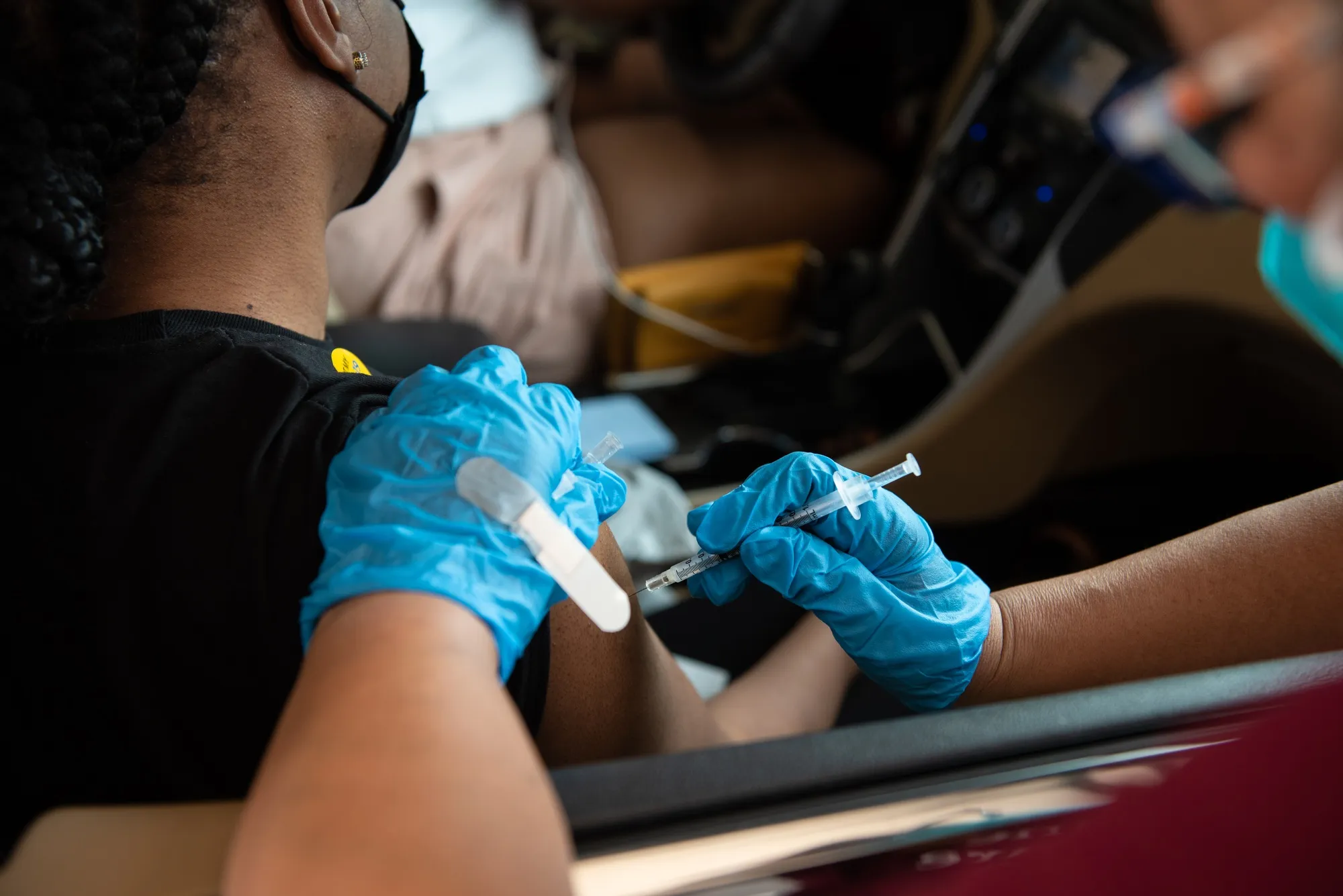 A Covid-19 Vaccination Event As Cases Climb In Alabama