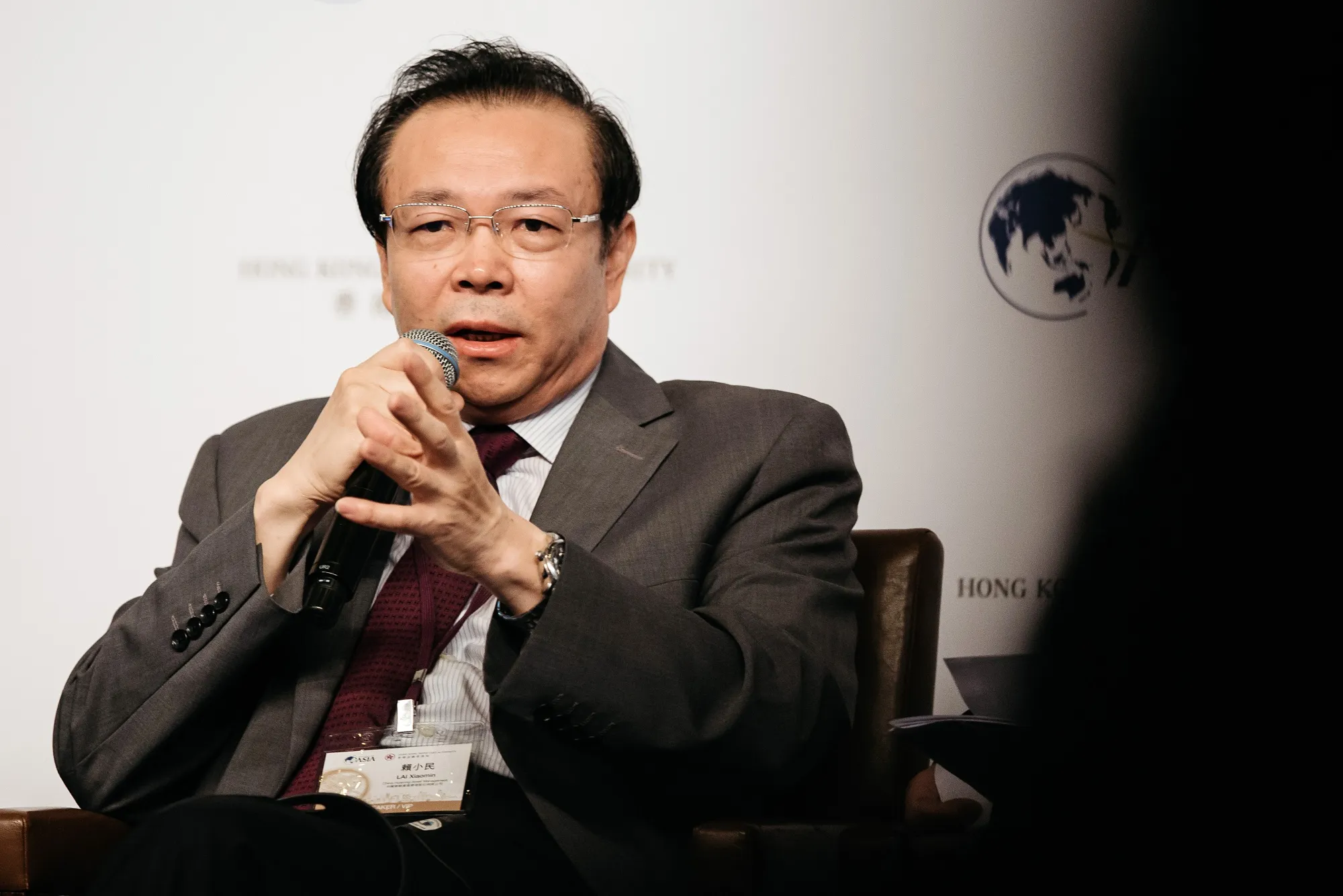Lai Xiaomin in 2016: Leaving behind a dark and tangled mess.