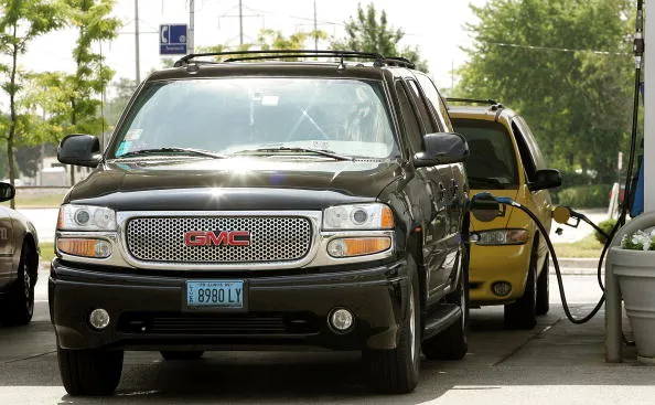 Bigger cars mean greater emissions.