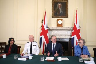 Keir Starmer Convenes Meeting Of Criminal Justice Agencies After Golders Green Attack