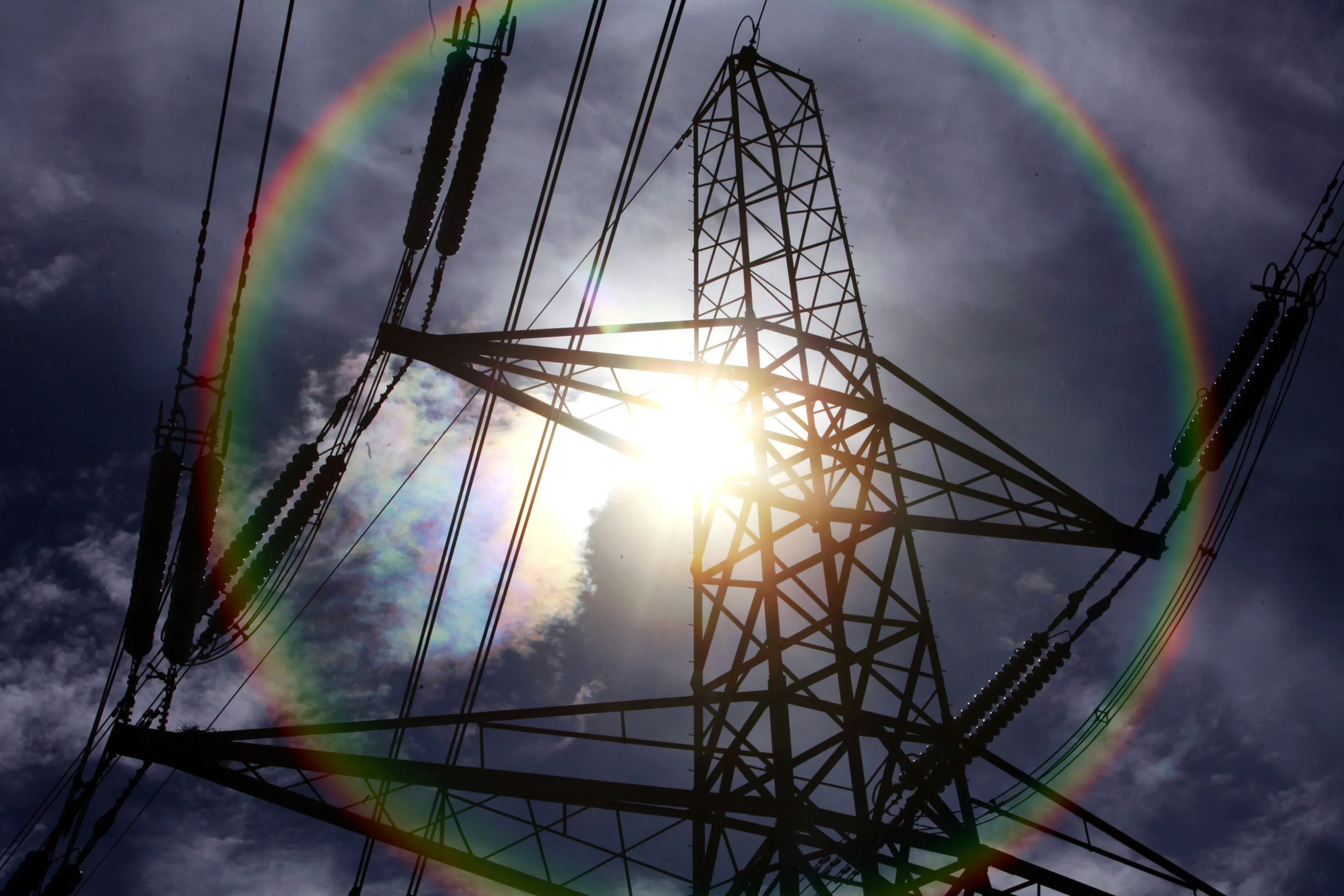 EDF U.K. Power Station And Electricity Lines