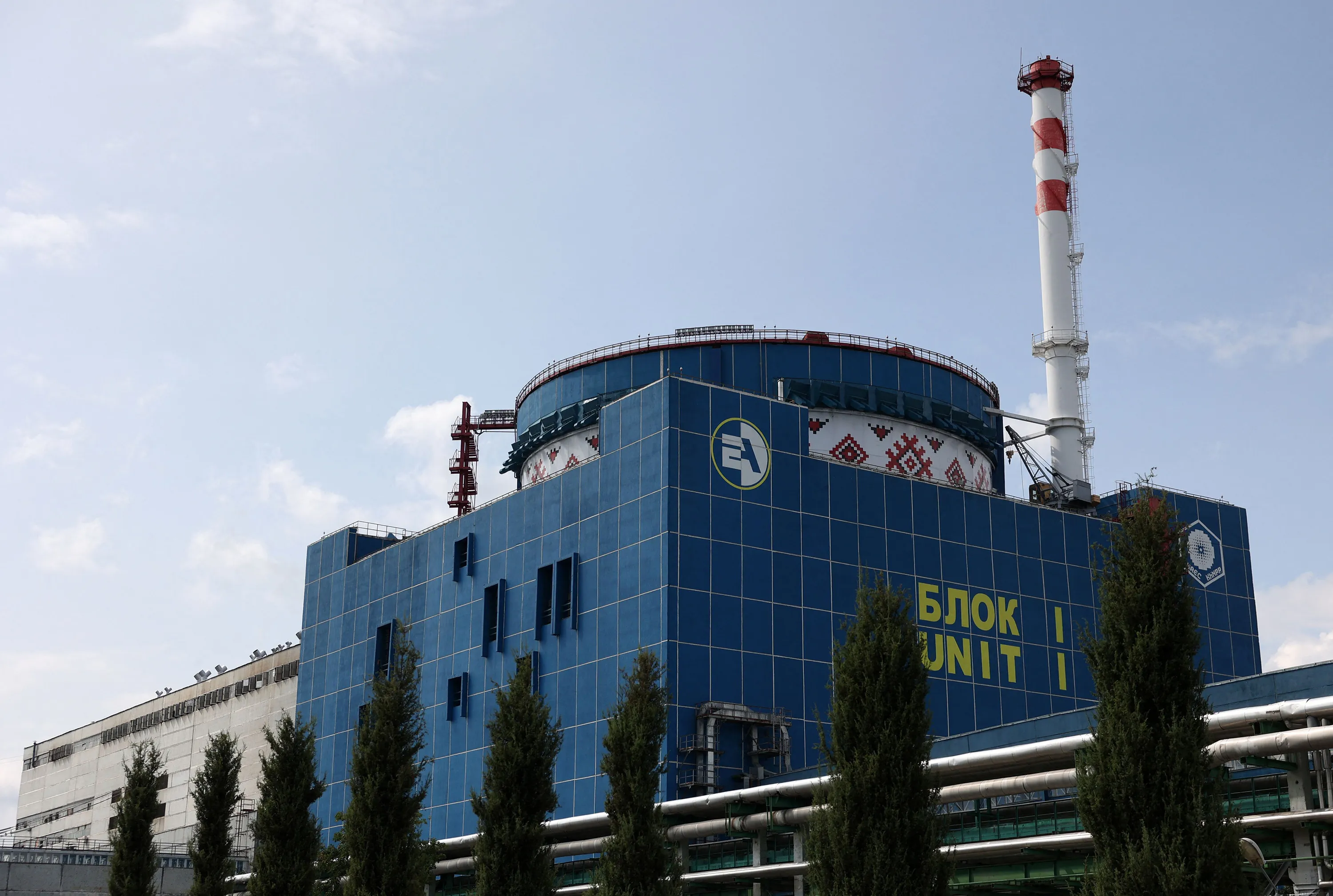 The Khmelnytskyi nuclear power plant near Netishyn, Ukraine.