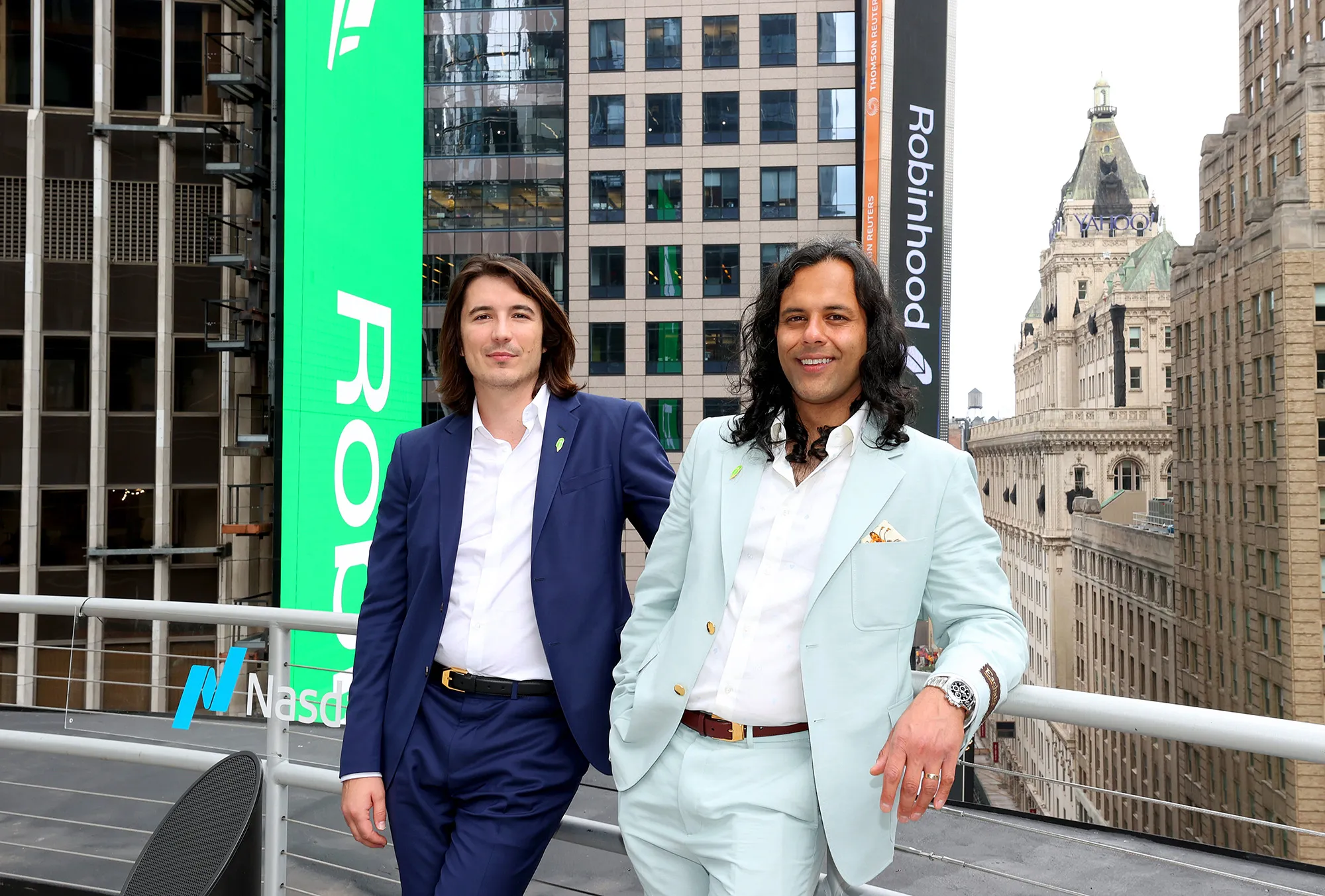 Vlad Tenev, Baiju Bhatt Billionaires: Robinhood (HOOD) IPO Boosts Net Worth  - Bloomberg