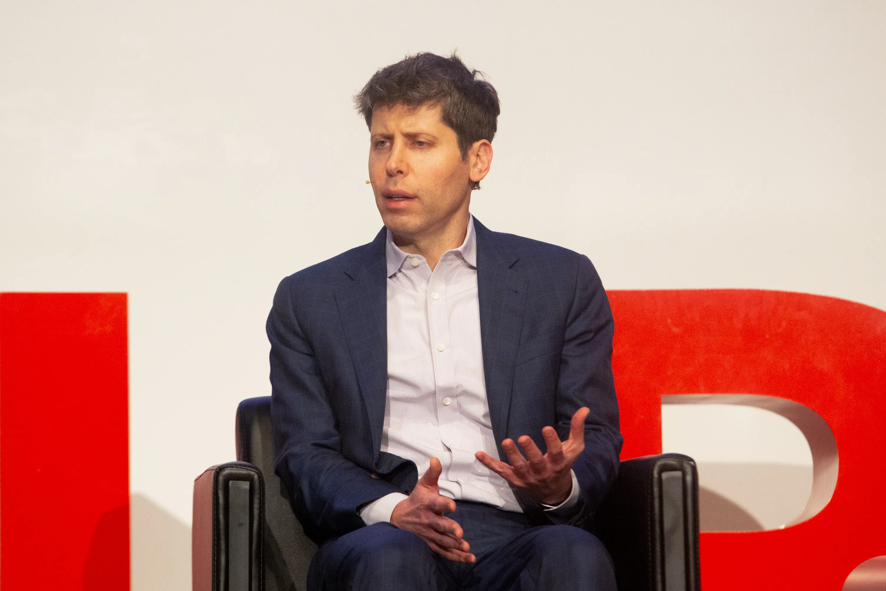 Sam Altman on Feb. 7.
