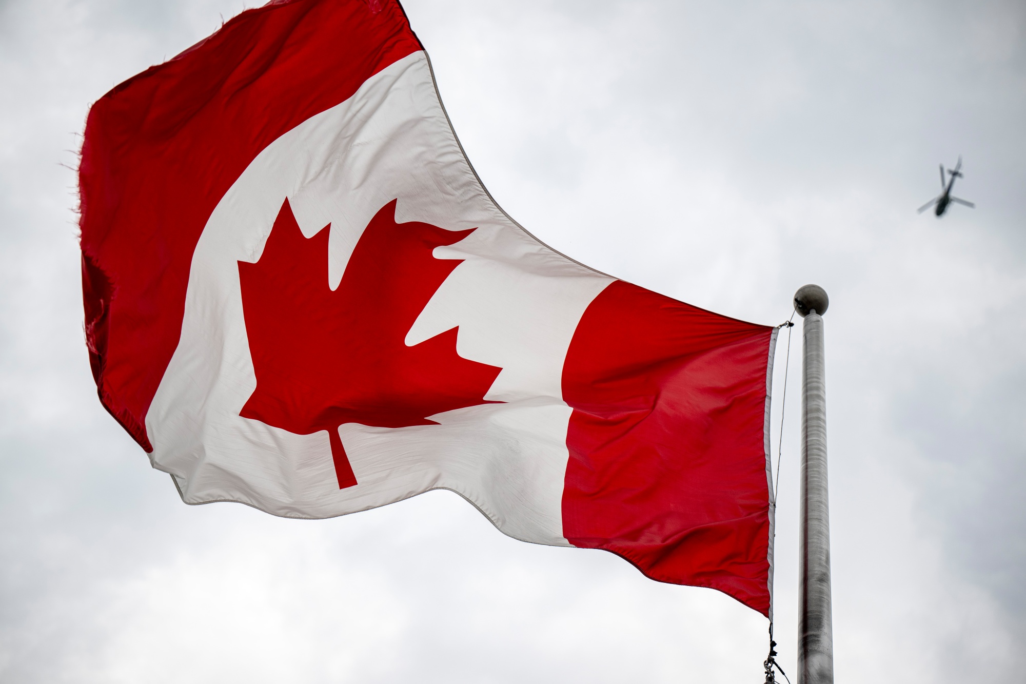Canada's flag.