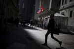 Views Of Wall Street As U.S. Stocks Slip