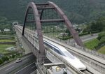 A maglev train on a test track outside Tokyo, Japan. A scheme to build a line between Baltimore and Washington, D.C., has been in the works for years. 