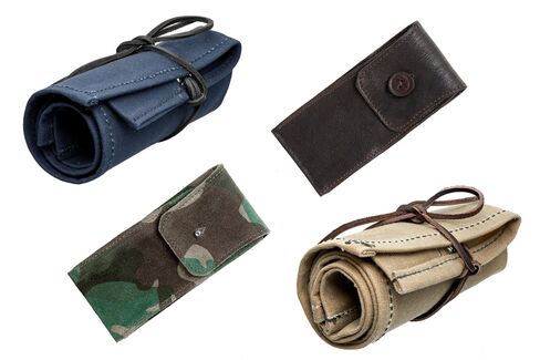 You don't just want to throw your watches in a bag, but boxes are bulky and annoying.
