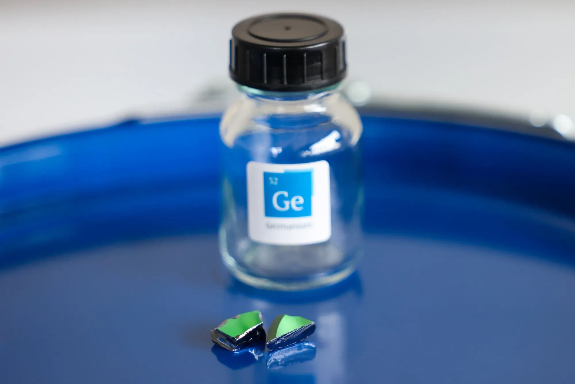 A sample of germanium.
