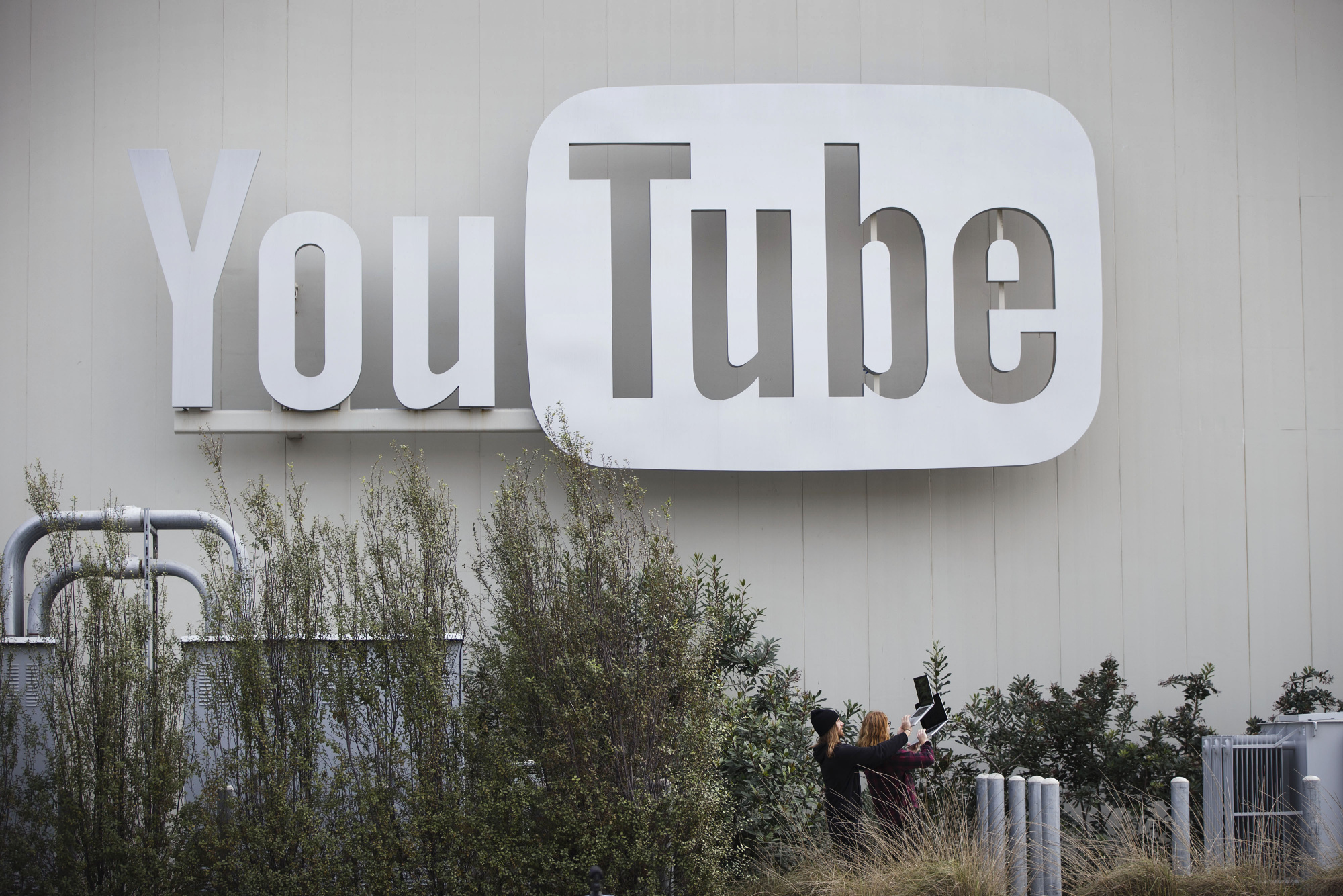 A YouTube office in the Playa Vista neighborhood of Los Angeles, California.