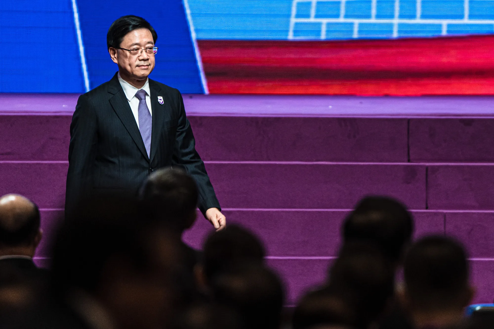 John Lee in Hong Kong.