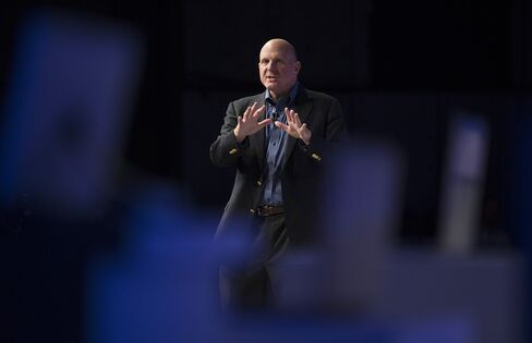 Microsoft CEO Steve Ballmer