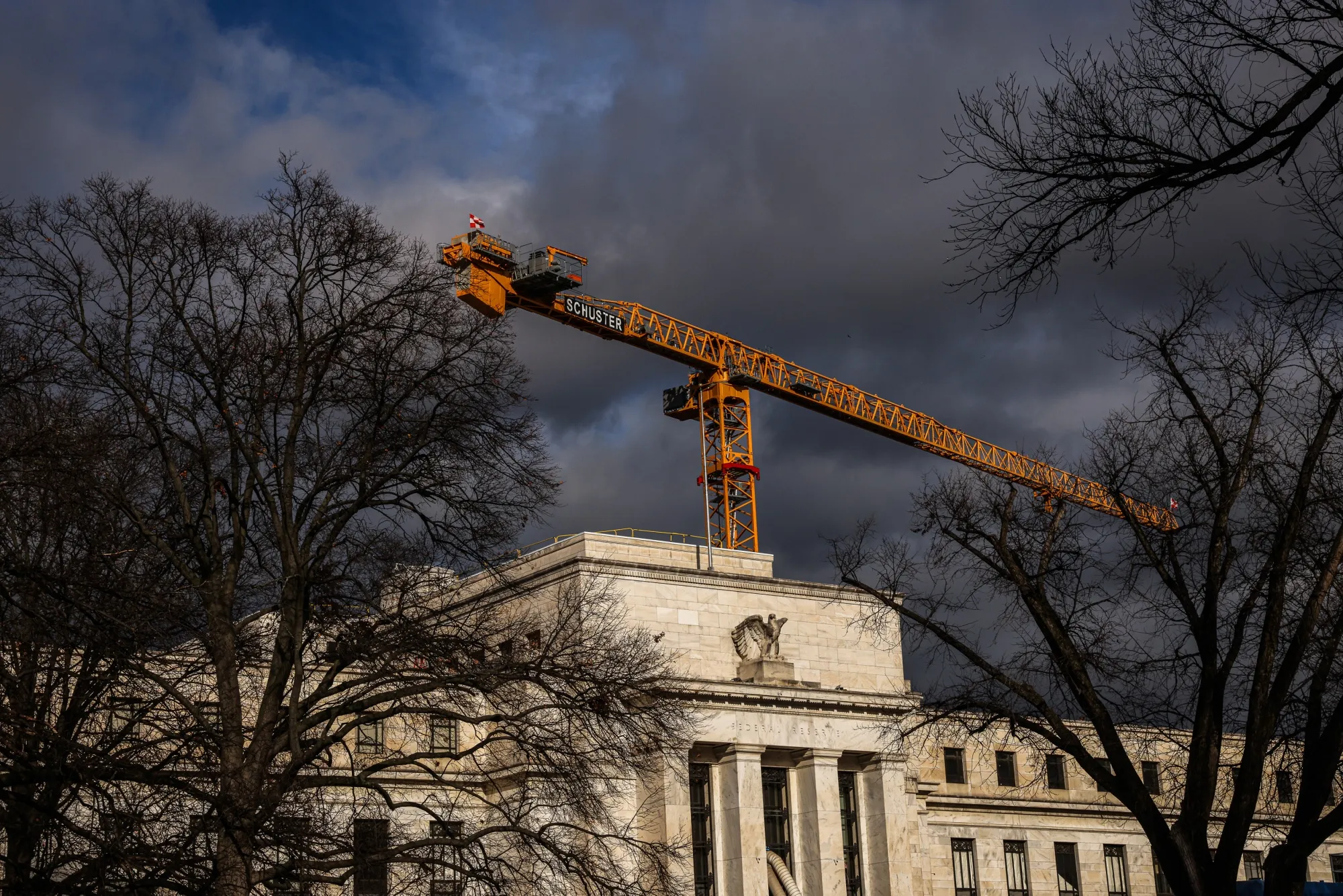 The Marriner S. Eccles Federal Reserve building in Washington, DC.