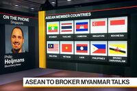 Asean to Broker Myanmar Talks in Bid to End Bloodshed