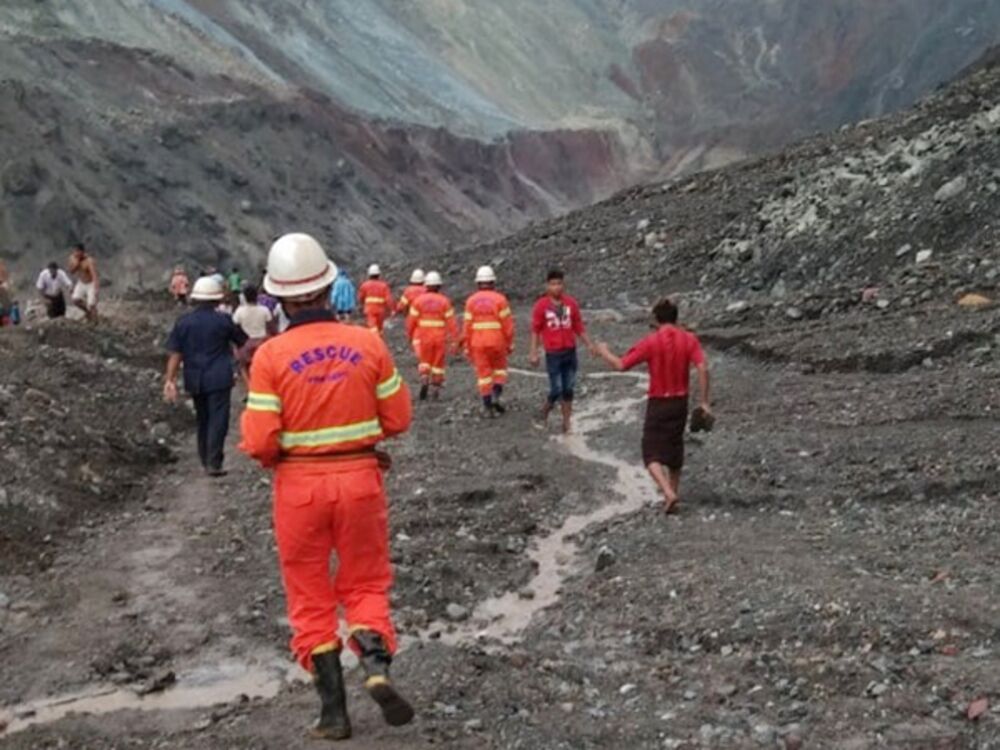 Landslide At Myanmar Jade Mining Hub Leaves 126 People Dead Bloomberg