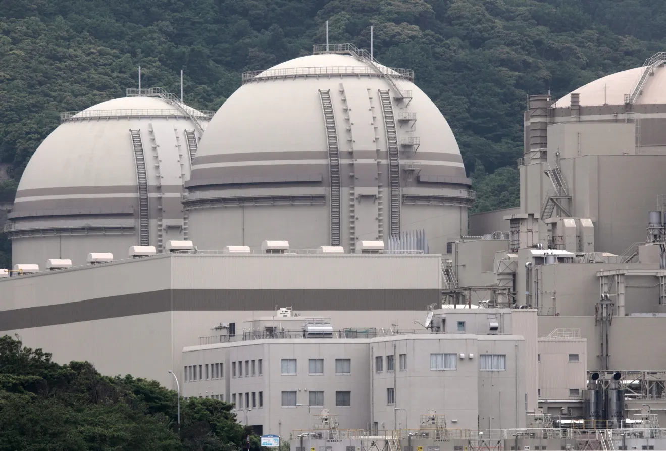 The Kansai Electric Power Co. Ohi nuclear power station in Fukui Prefecture, Japan.
