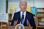 Joe Biden speaks at the Capitol Child Development Center in Hartford, Conn., on Oct. 15.