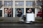 Billboard adverts for Zalando SE in Berlin.