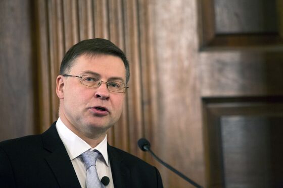 Europe Will Step Up Push Into Green Finance, Dombrovskis Says