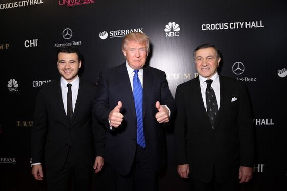 Trump's Russian Pop Star Pal Cancels U.S. Tour Over Probes