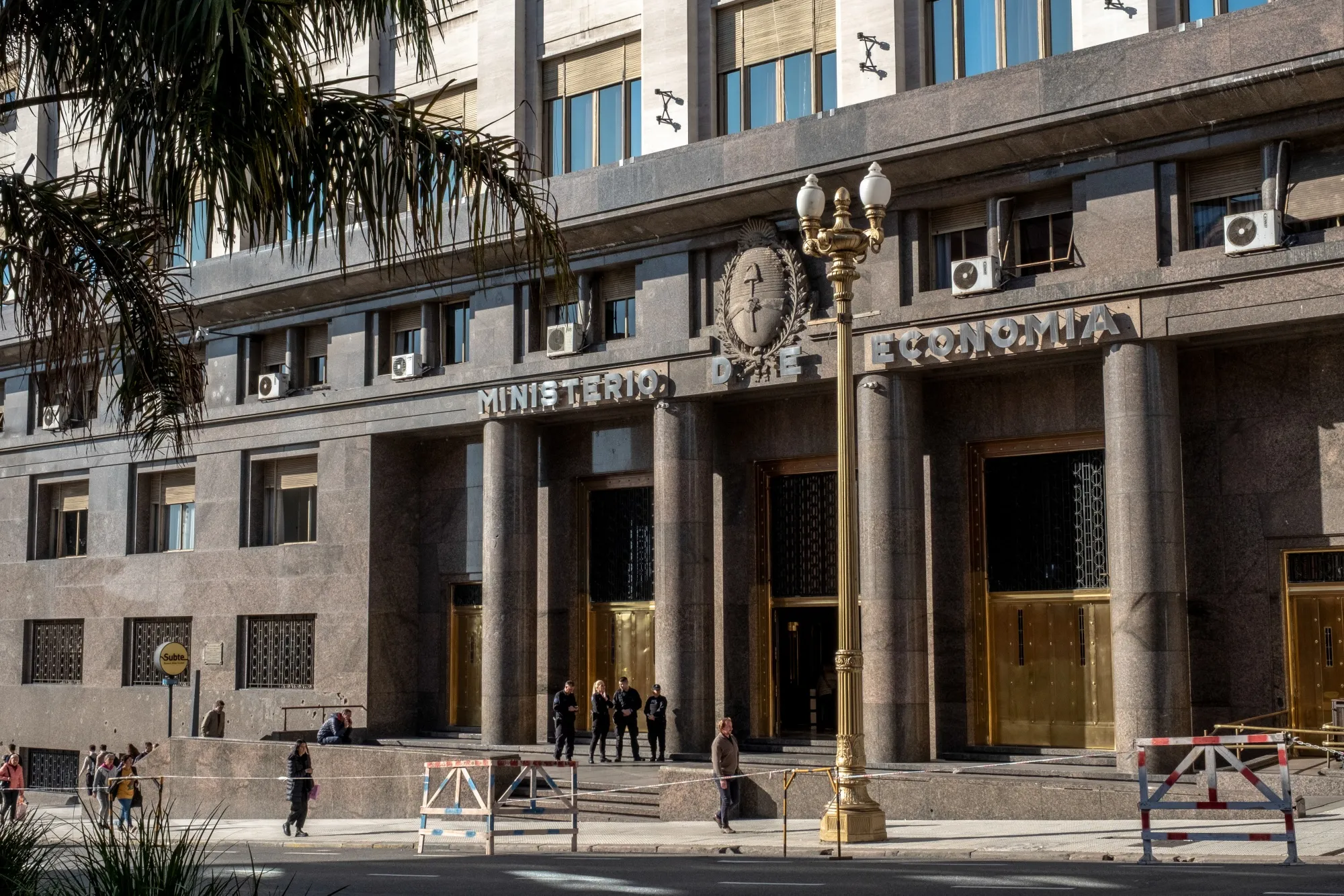 The Ministry of the Economy in Buenos Aires.&nbsp;