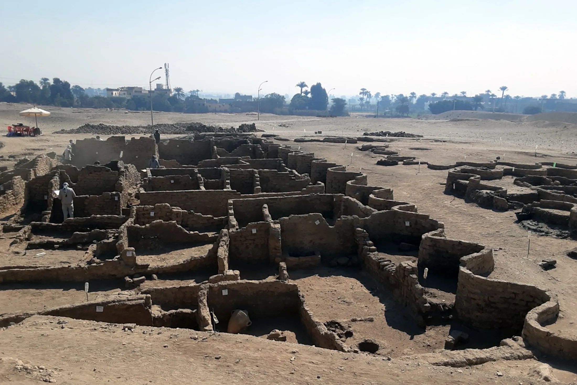 The discovered city known as “The Rise of Aten”