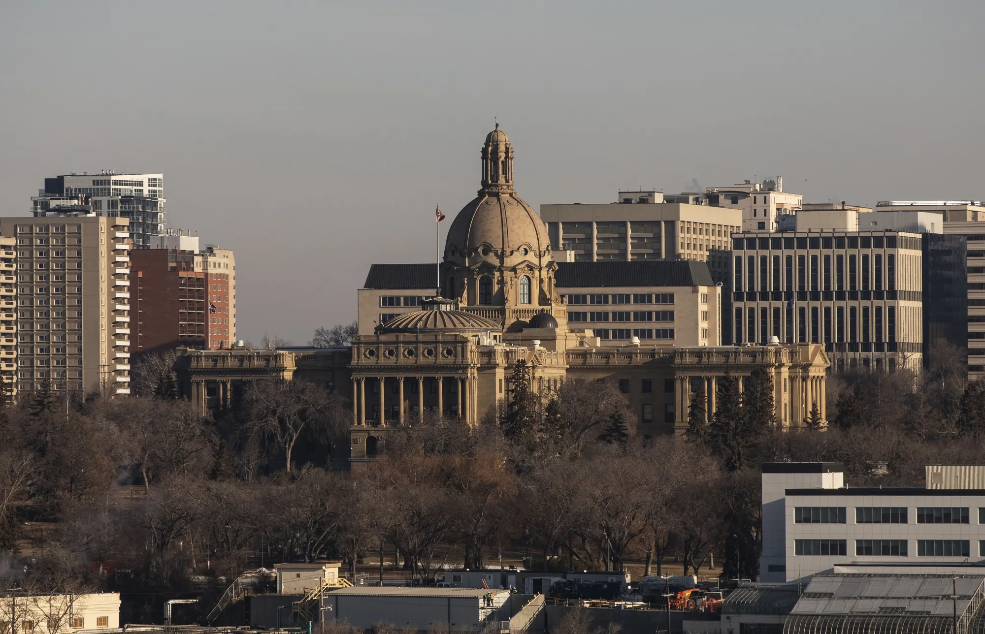 The Alberta Legislature in Edmonton