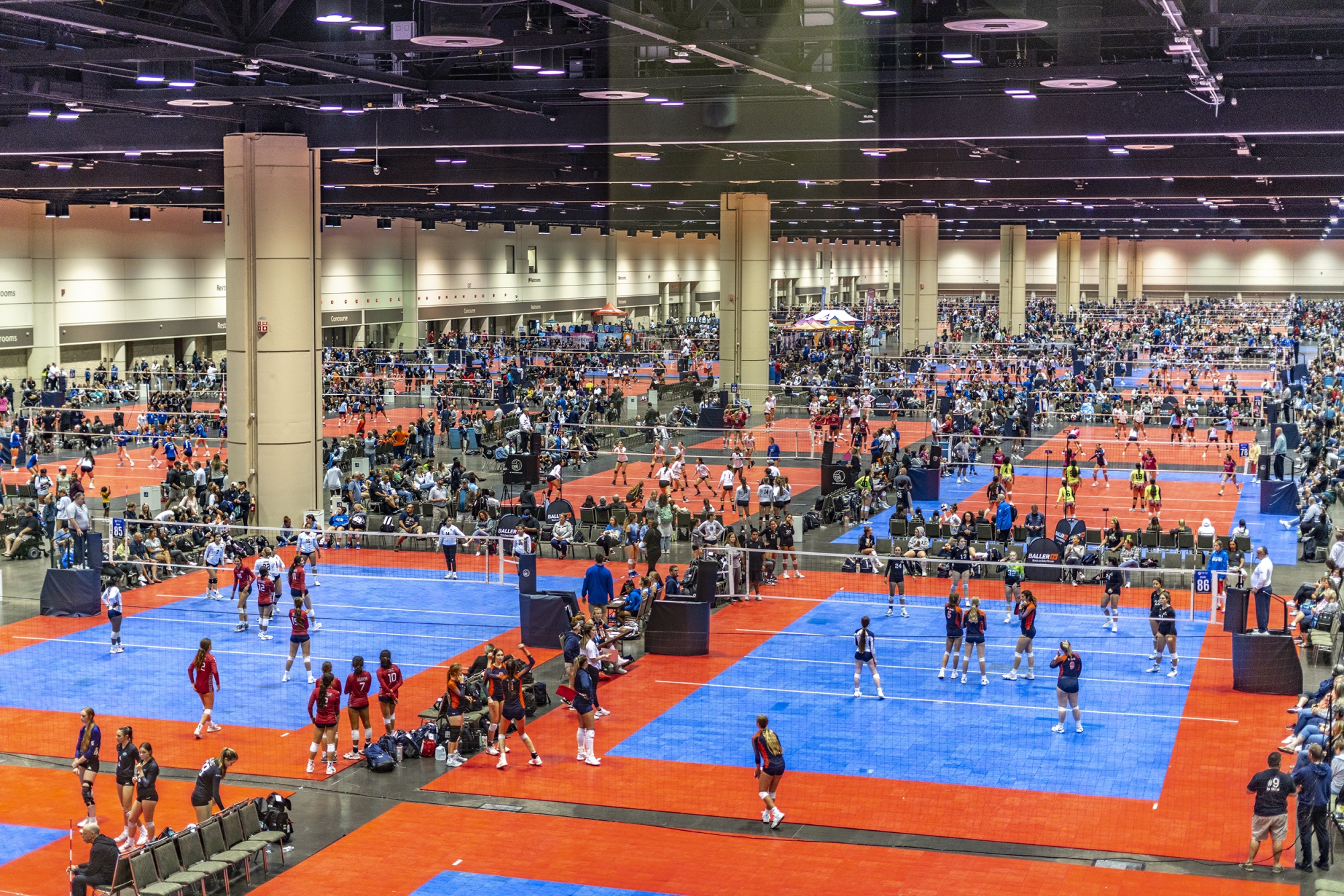 Kids Volleyball Games Are Key Driver Of Convention Recovery Bloomberg