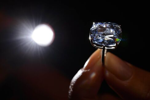 Blue diamond.