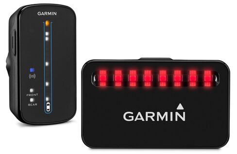 Garmin's Rearview Radar head unit and tail light.