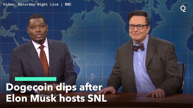 Dogecoin And Elon Musk On Snl It S A Hustle But It S The People S Hustle Bloomberg
