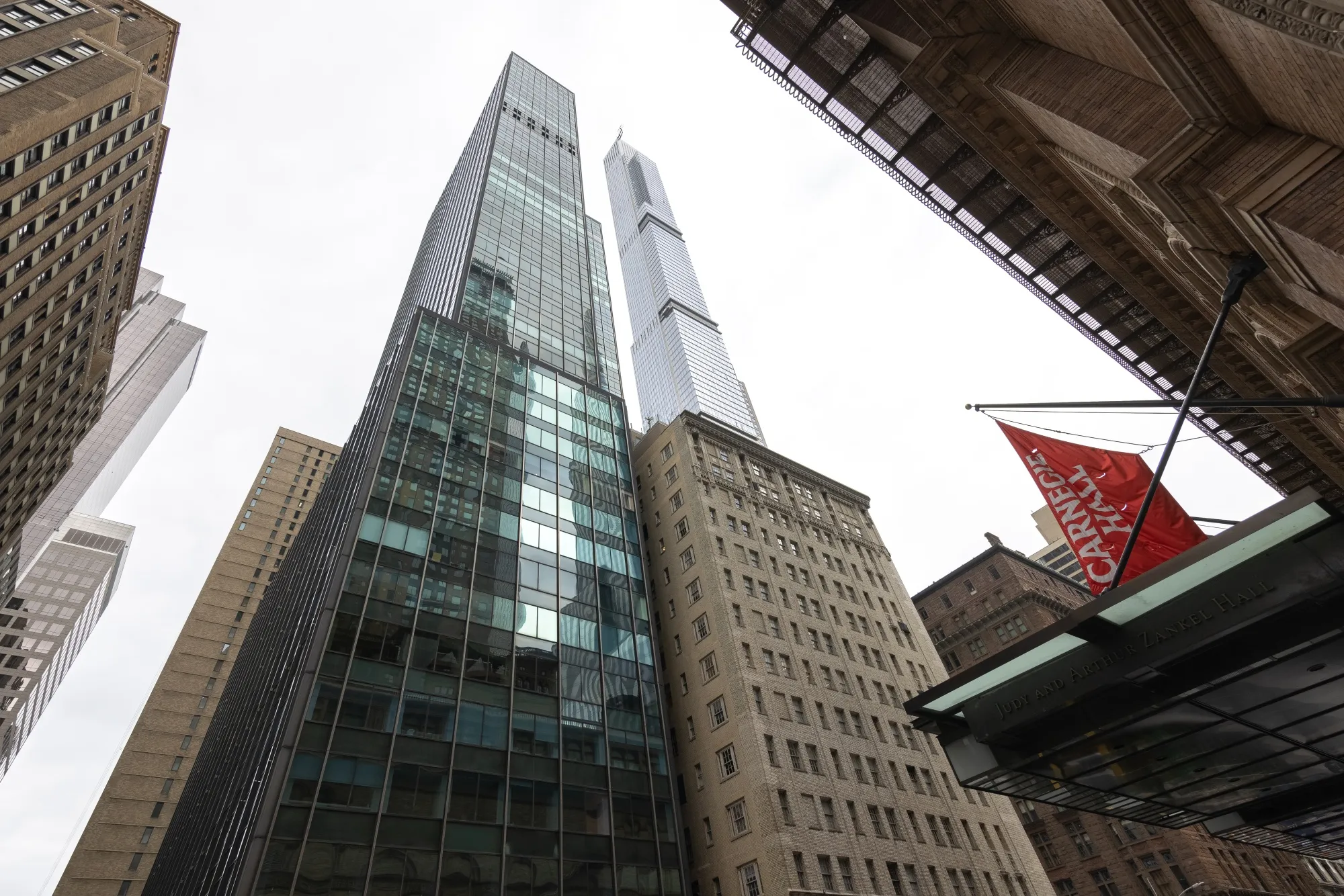 888 Seventh Avenue, the building that housed the Archegos offices, in the Midtown neighborhood of New York.