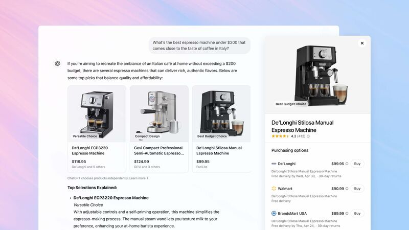 relates to オープンAI、ChatGPTに買い物機能を追加-グーグルなど競合に対抗