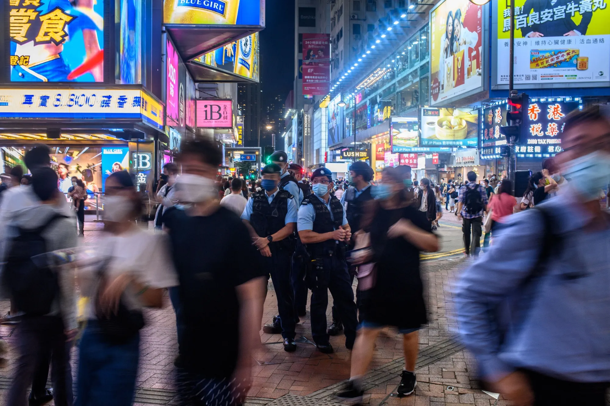 HONG KONG-CHINA-POLITICS-POLICE