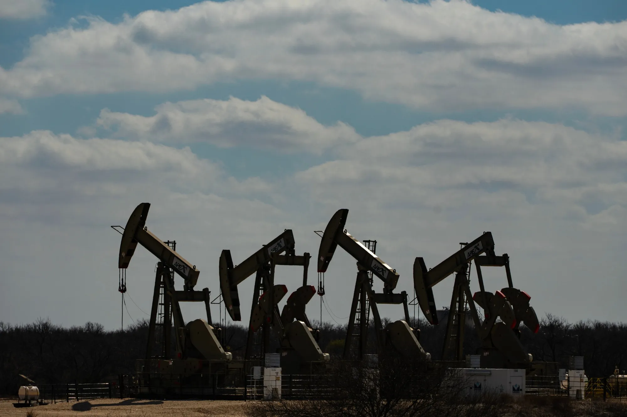 Pumpjacks in Texas.