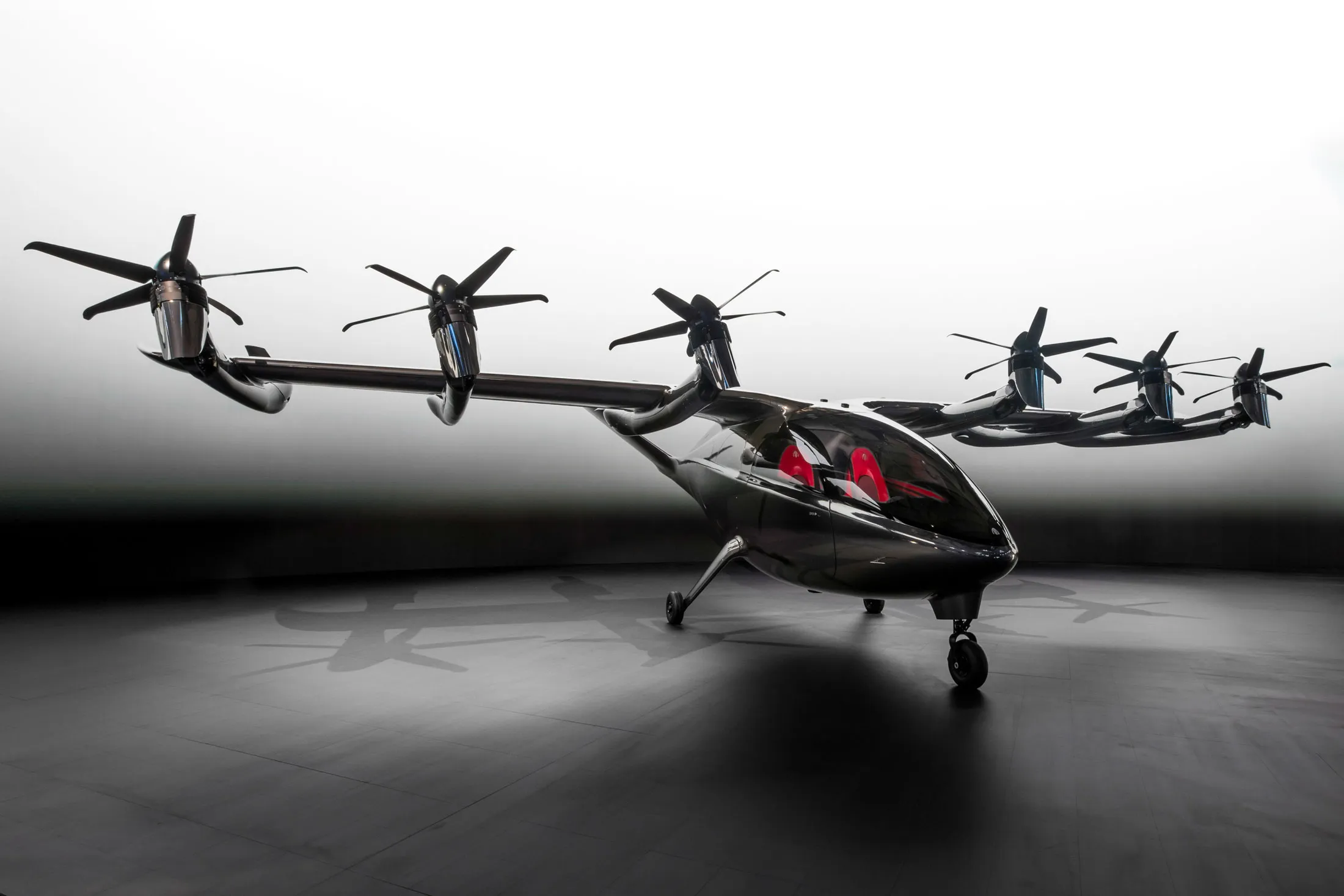 A rendering of the Archer eVTOL aircraft