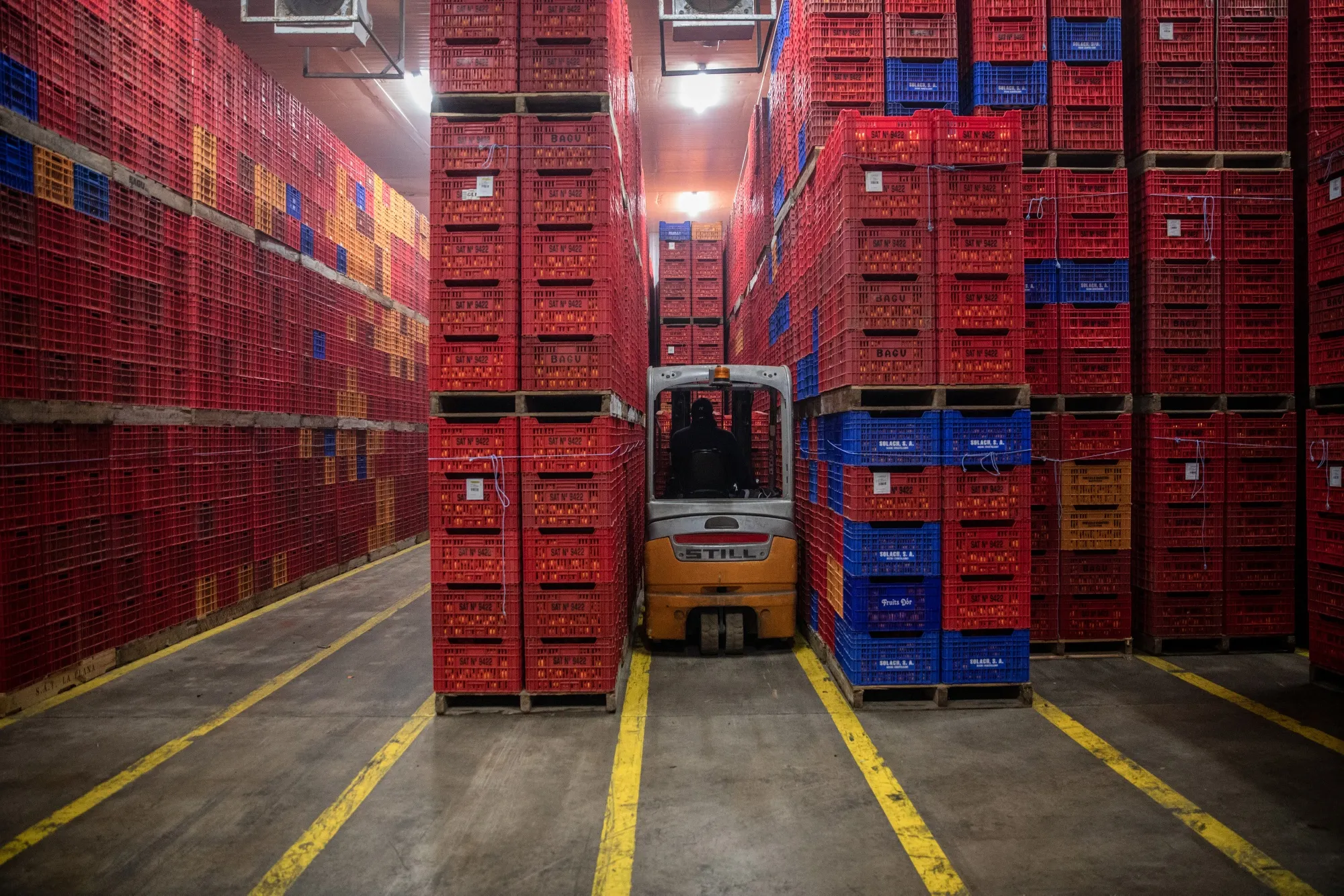 Warehouse space in Spain.&nbsp;