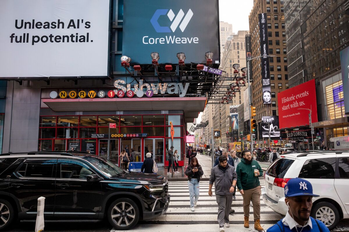 CoreWeave-Tied Data Center Project Kicks Off Junk-Bond Offering