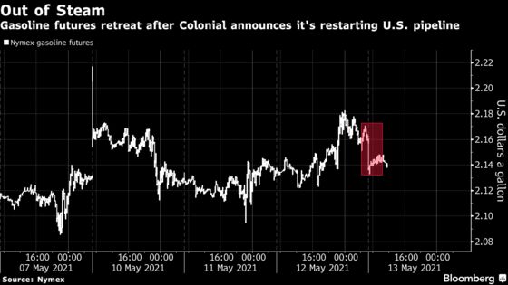 Colonial Restarts After Cyberattack But Fuel Curbs to Linger