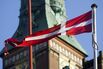 A Danish flag