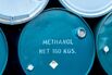 Methanol barrel.