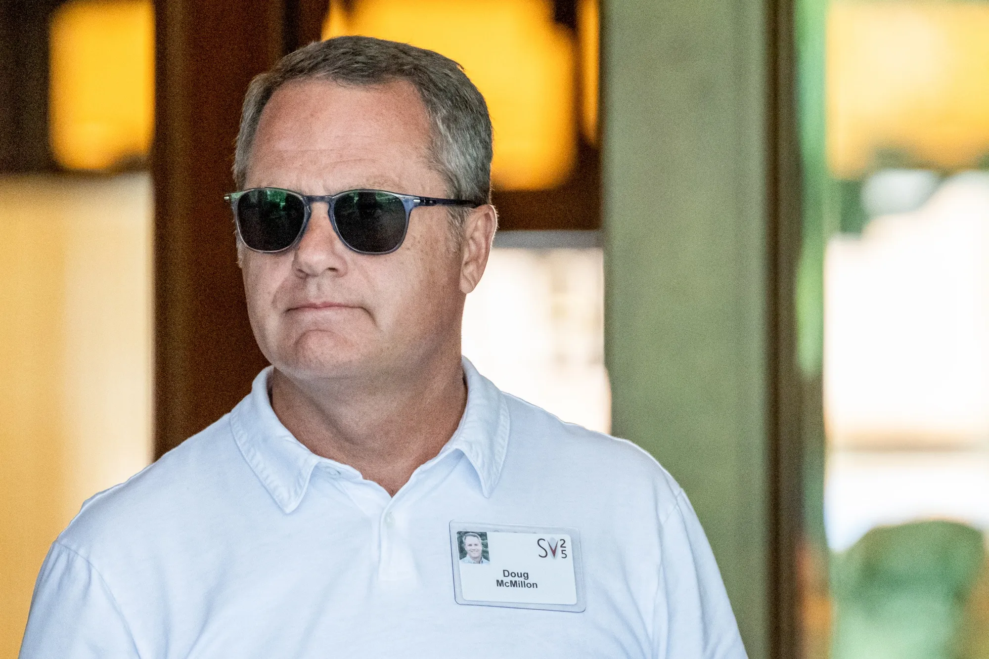 Outgoing Walmart CEO Doug McMillon in Sun Valley, Idaho, on July 8, 2025.