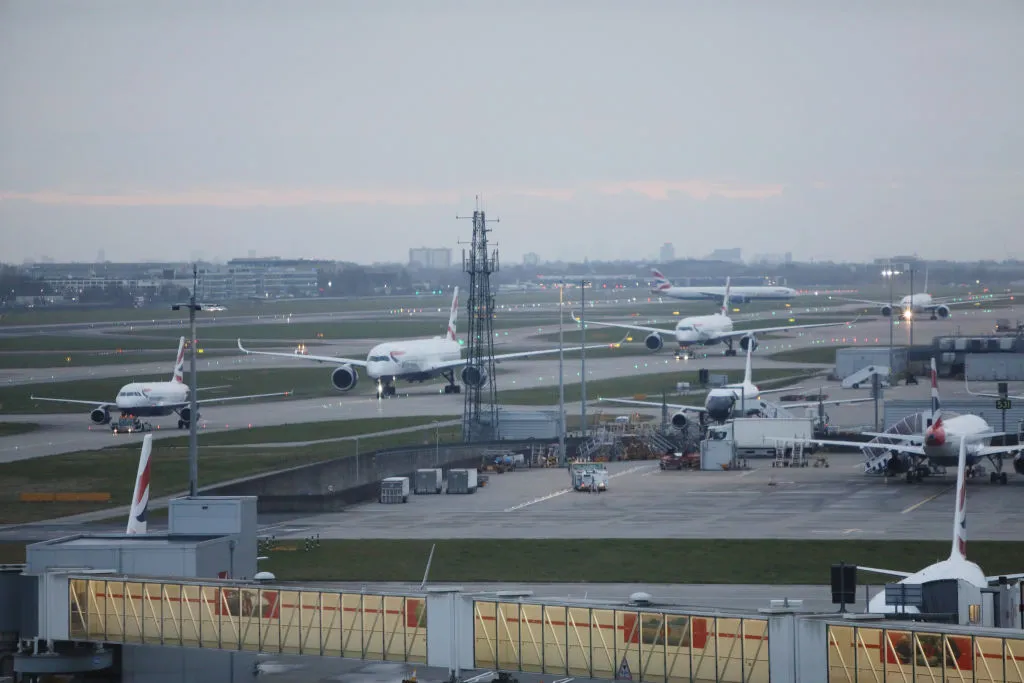 Heathrow re-opens on March 22.