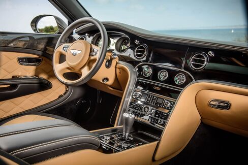 The car comes with myriad interior options, like a near-$30,000 entertainment package.