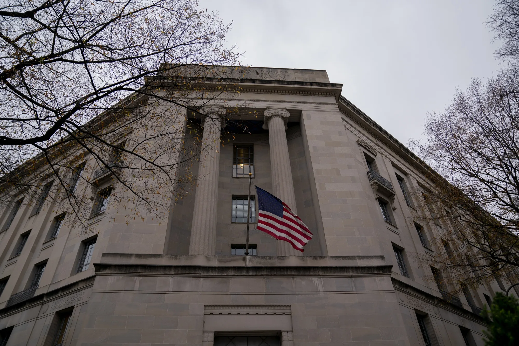 The Department of Justice building in Washington.